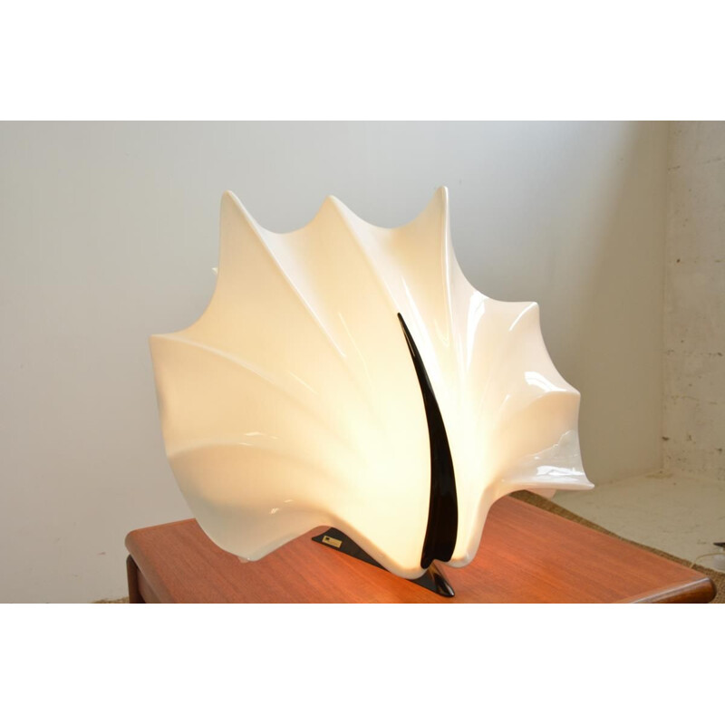 Vintage sculptural lamp by Rougier