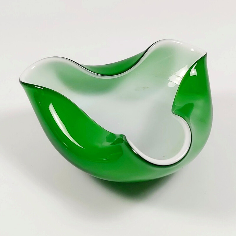 Mid-century Murano glass ashtray by Flavio Poli, Italy 1960s