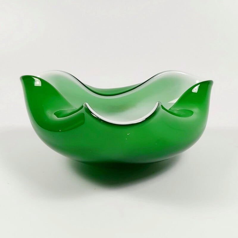 Mid-century Murano glass ashtray by Flavio Poli, Italy 1960s