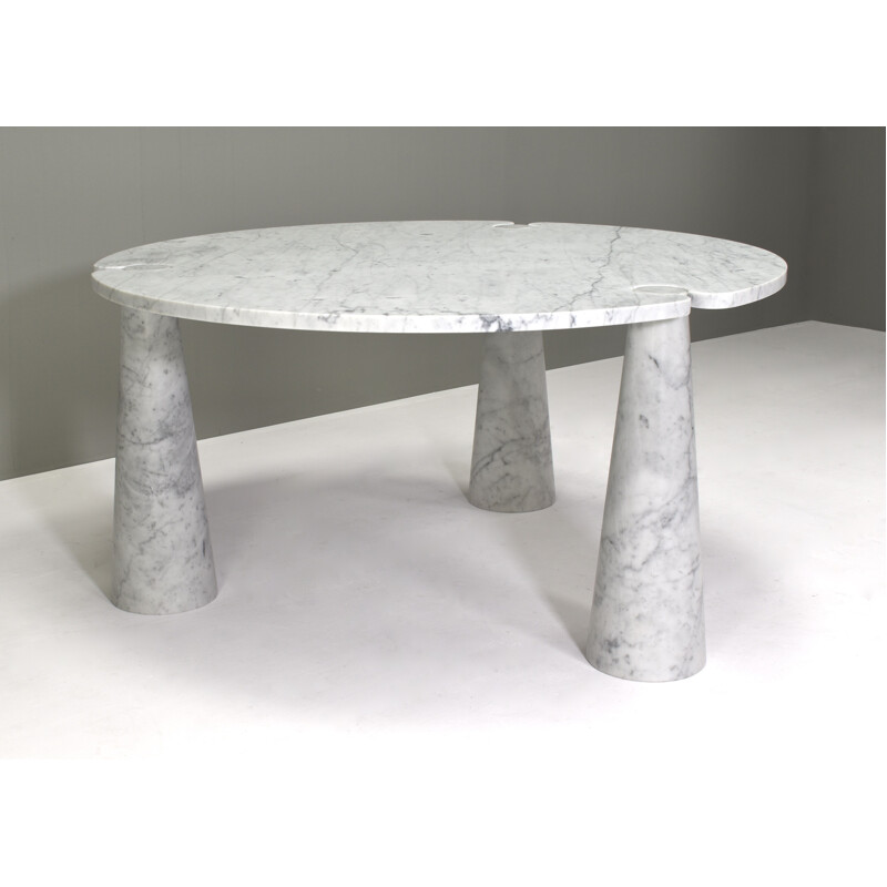 Vintage Eros dining table by Angelo Mangiarotti for Skipper, Italy 1970s