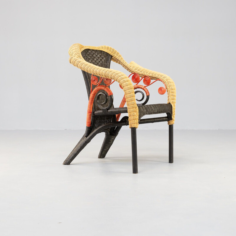 Paire de fauteuils vintage "prorok" par Borek Sipek pour Driade, 1980