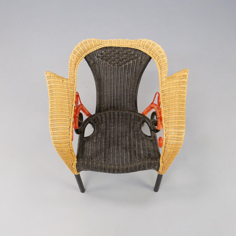 Paire de fauteuils vintage "prorok" par Borek Sipek pour Driade, 1980