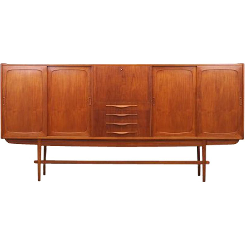 Vintage Buffet aus Teakholz, Dänemark 1960