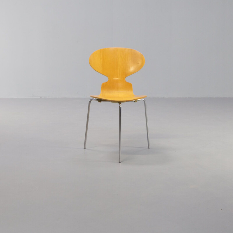 Satz von 4 Vintage-Stühlen "Modell 3100 Ant" aus Sperrholz von Arne Jacobsen für Fritz Hansen, 1951