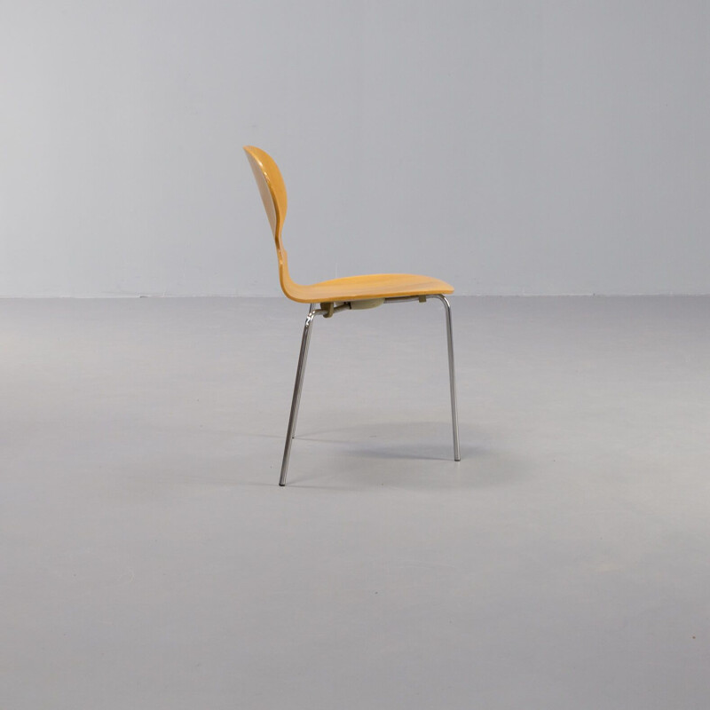 Satz von 4 Vintage-Stühlen "Modell 3100 Ant" aus Sperrholz von Arne Jacobsen für Fritz Hansen, 1951