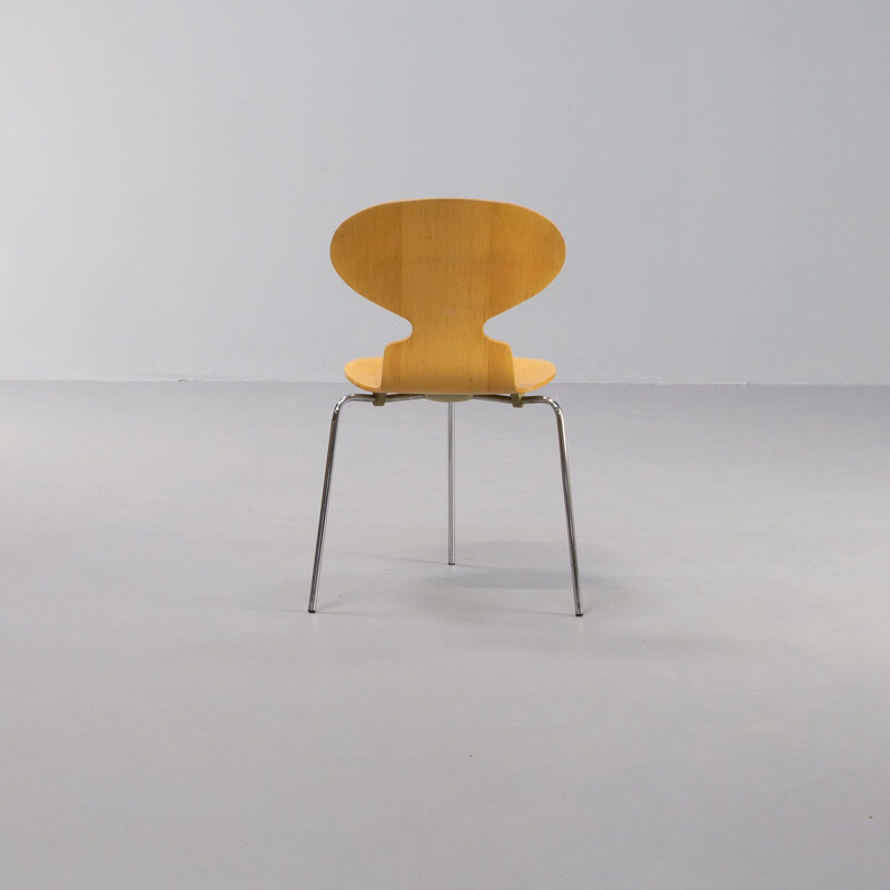 Ensemble de 4 chaises vintage "modèle 3100 Ant" en contreplaqué par Arne Jacobsen pour Fritz Hansen, 1951