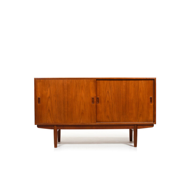 Set of 3 vintage teak sideboards by Børge Mogensen for Søborg Møbelfabrik, Denmark 1950