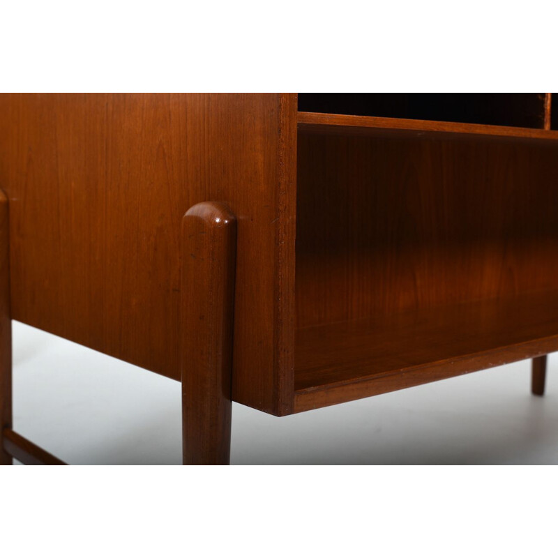 Danish vintage teak desk by Arne Vodder, 1960s