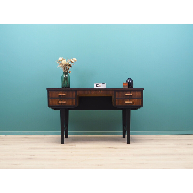 Rosewood vintage desk, Denmark 1960s