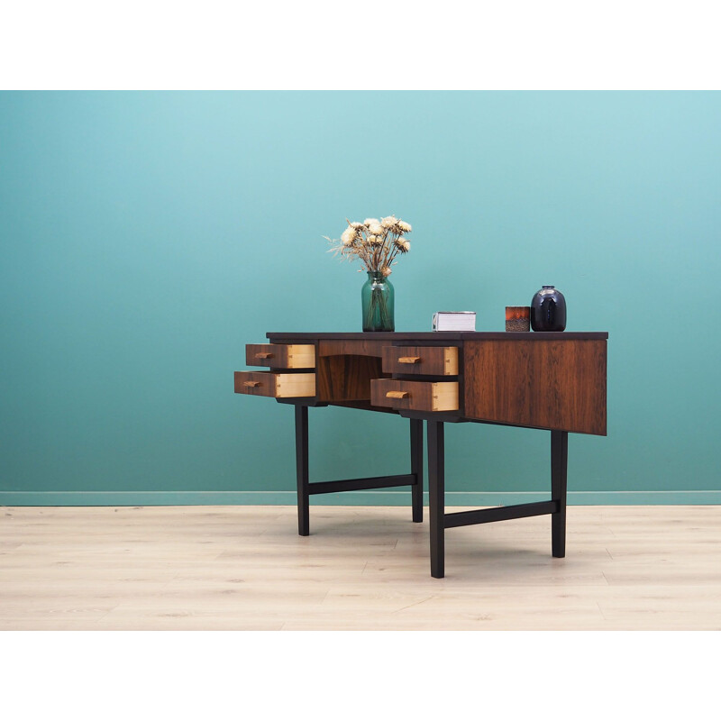 Rosewood vintage desk, Denmark 1960s