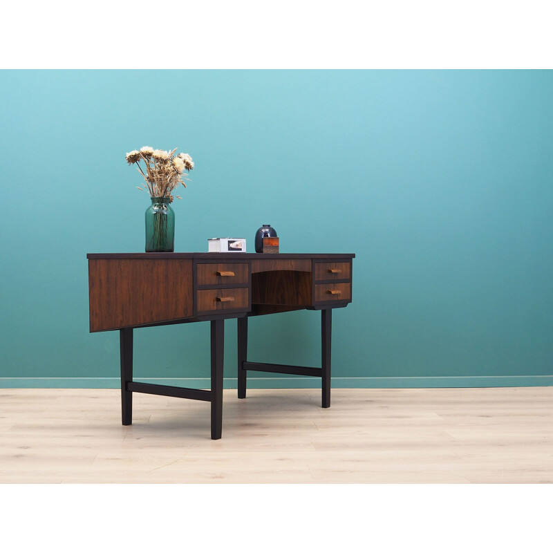 Rosewood vintage desk, Denmark 1960s