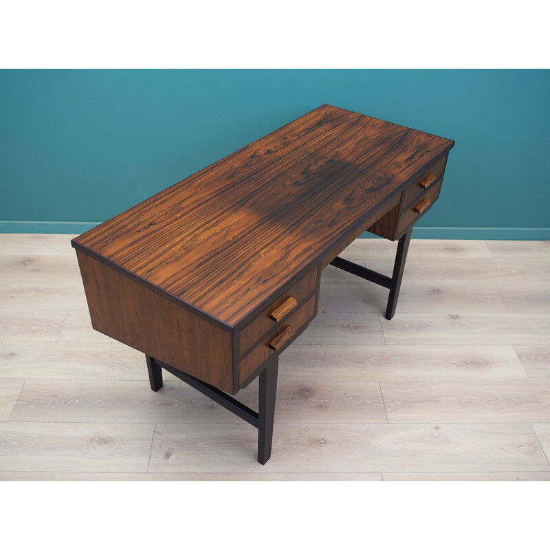 Rosewood vintage desk, Denmark 1960s