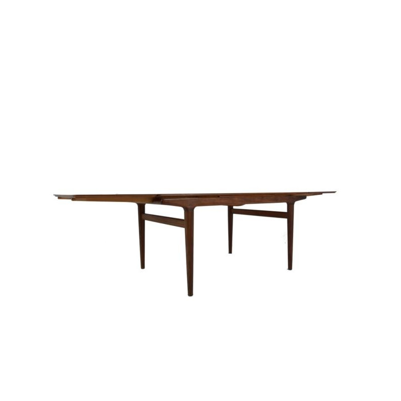 Scandinavian Uldum dining table in teak, Johannes ANDERSEN - 1960s