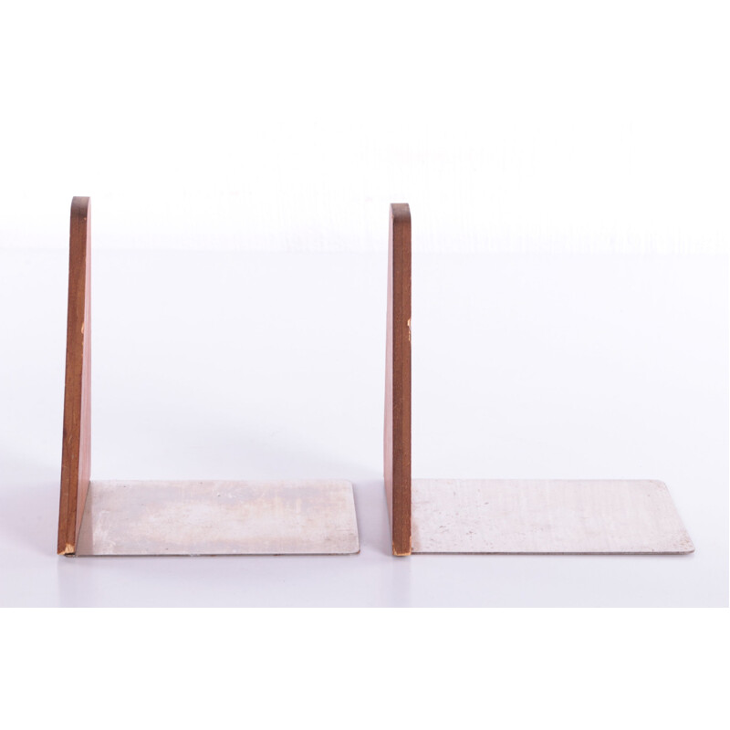 Pair of vintage teak bookends by Kai Kristiansen, Denmark 1960s