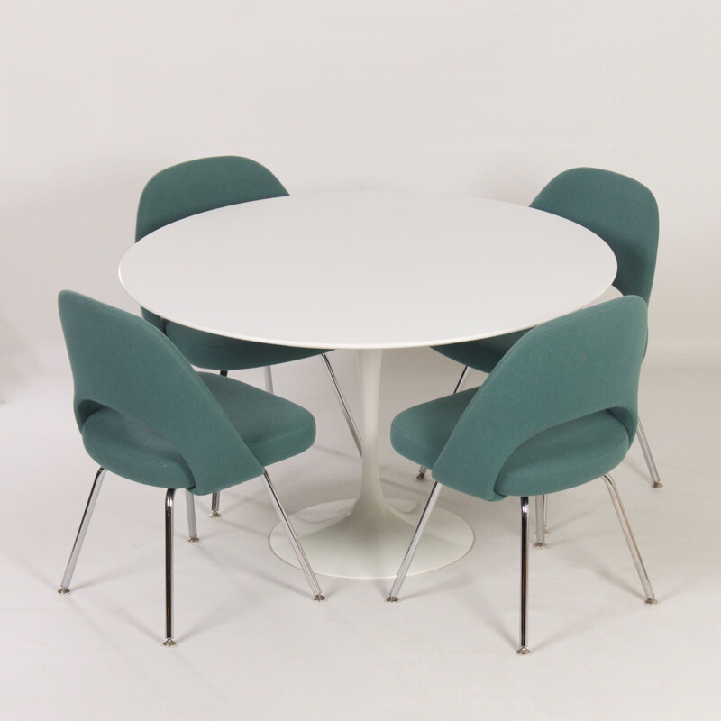 Vintage dining set by Eero Saarinen for Knoll, 1950s