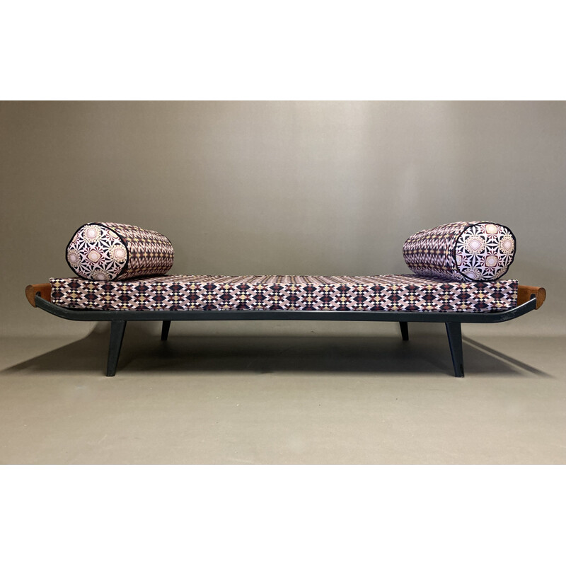 Vintage teak "Cleopatra" sofa by Dick Cordemeijer, 1950s
