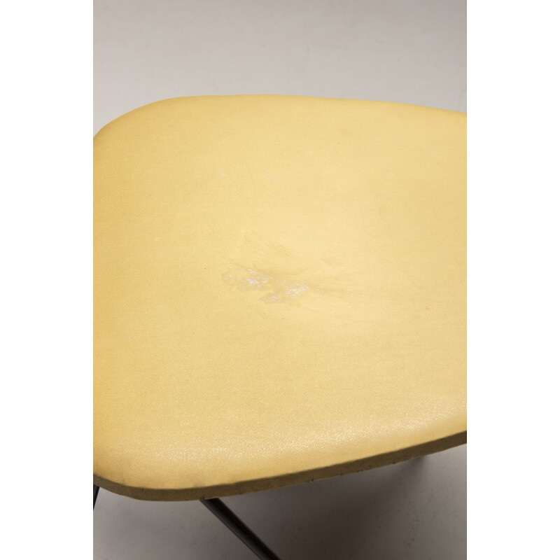 Pareja de sillas vintage "SM01" de acero lacado de Cees Braakman para PASTOE, Países Bajos 1950