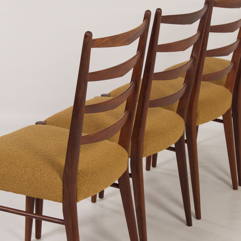 Vintage teak dining set by Cees Braakman for Pastoe, 1960