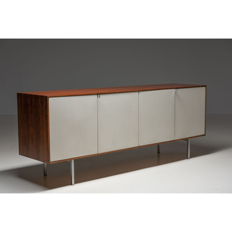 Vintage walnut "541" sideboard by Florence Knoll, 1950s