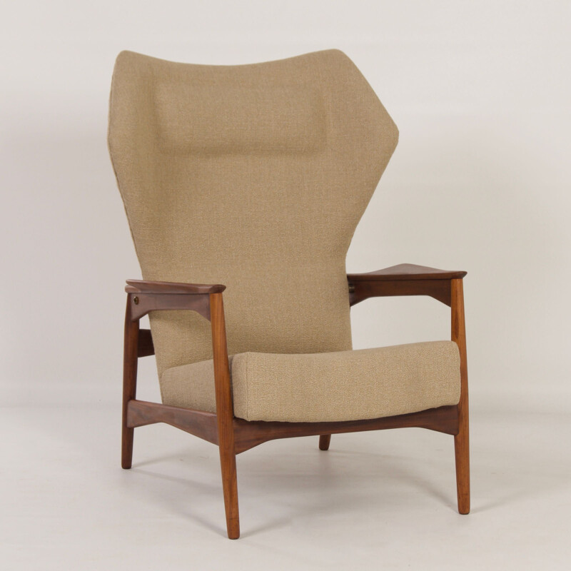 Vintage Danish armchair by Ib-Kofod Larsen for Bovenkamp, 1950s