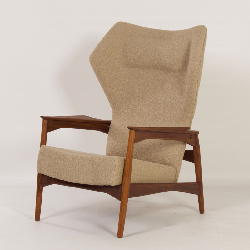 Vintage Danish armchair by Ib-Kofod Larsen for Bovenkamp, 1950s