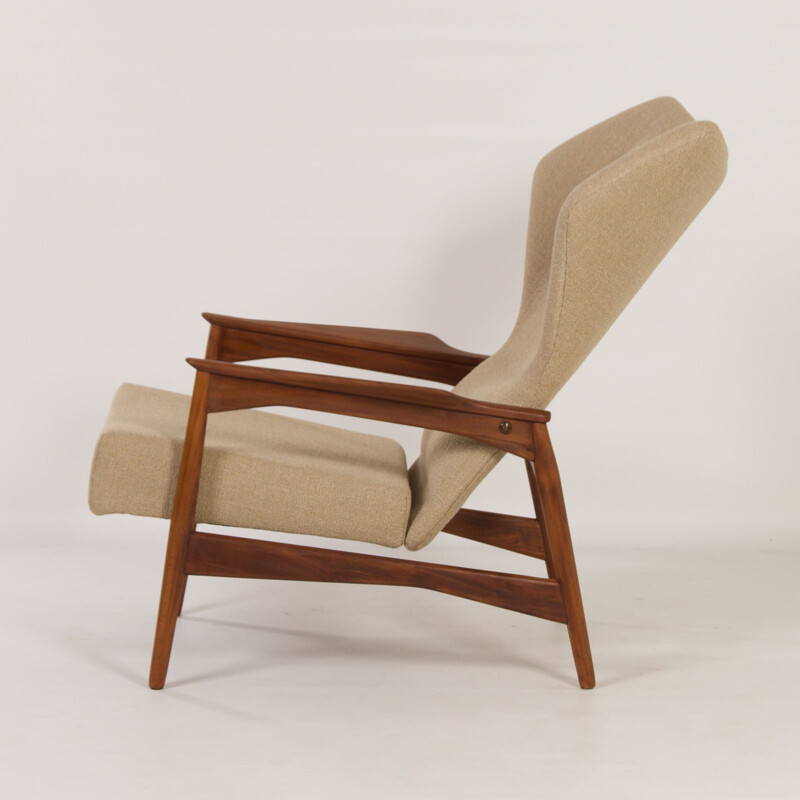 Cadeira de braços dinamarquesa Vintage por Ib-Kofod Larsen para Bovenkamp, 1950