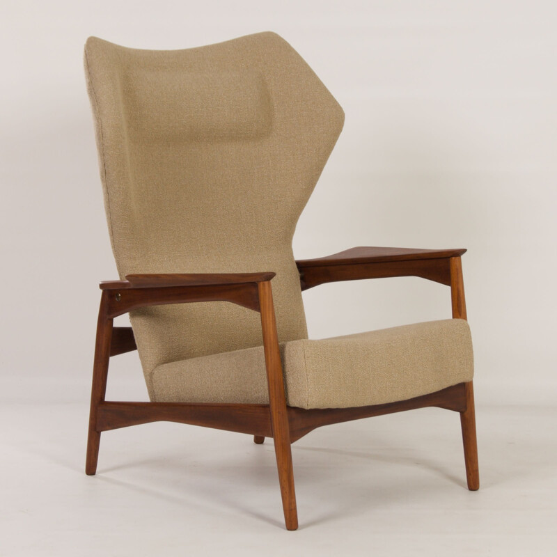 Cadeira de braços dinamarquesa Vintage por Ib-Kofod Larsen para Bovenkamp, 1950