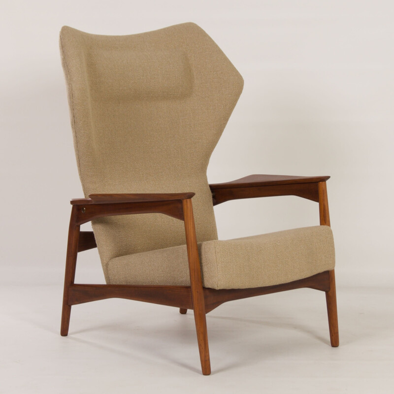 Vintage Danish armchair by Ib-Kofod Larsen for Bovenkamp, 1950s