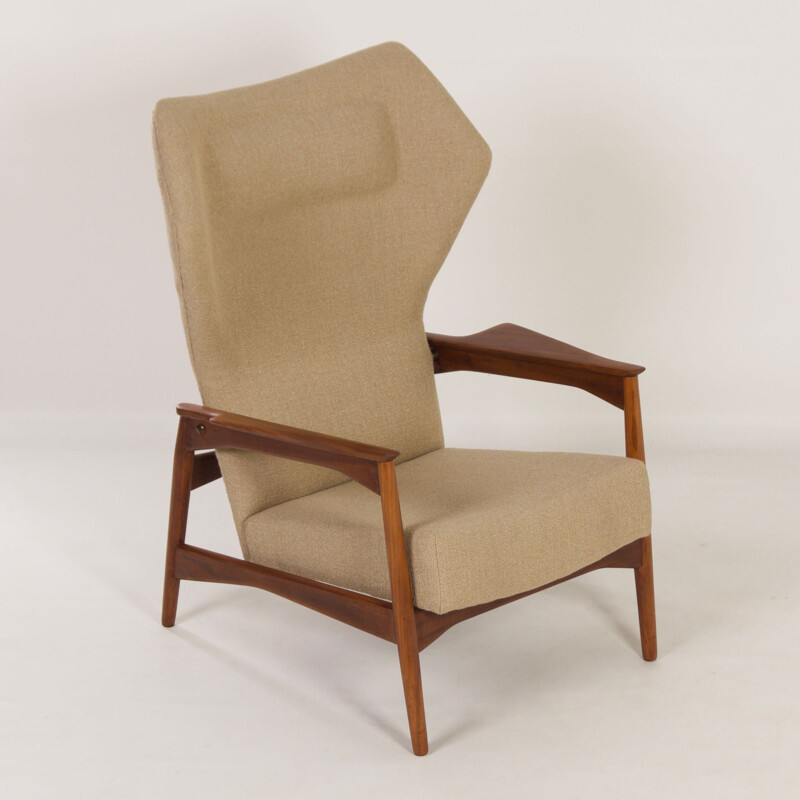 Vintage Danish armchair by Ib-Kofod Larsen for Bovenkamp, 1950s