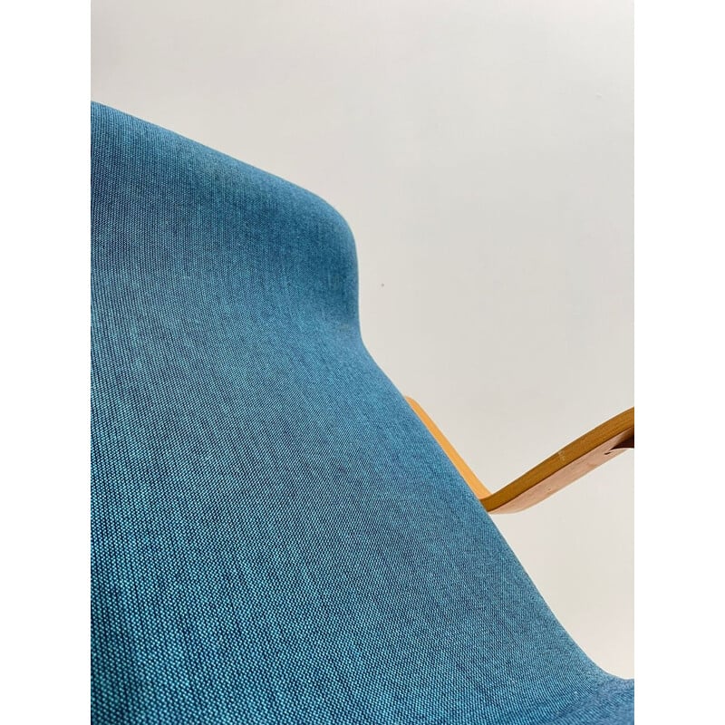 Mid-century blue lounge chair by Marcel Breuer, Hungary 1950s