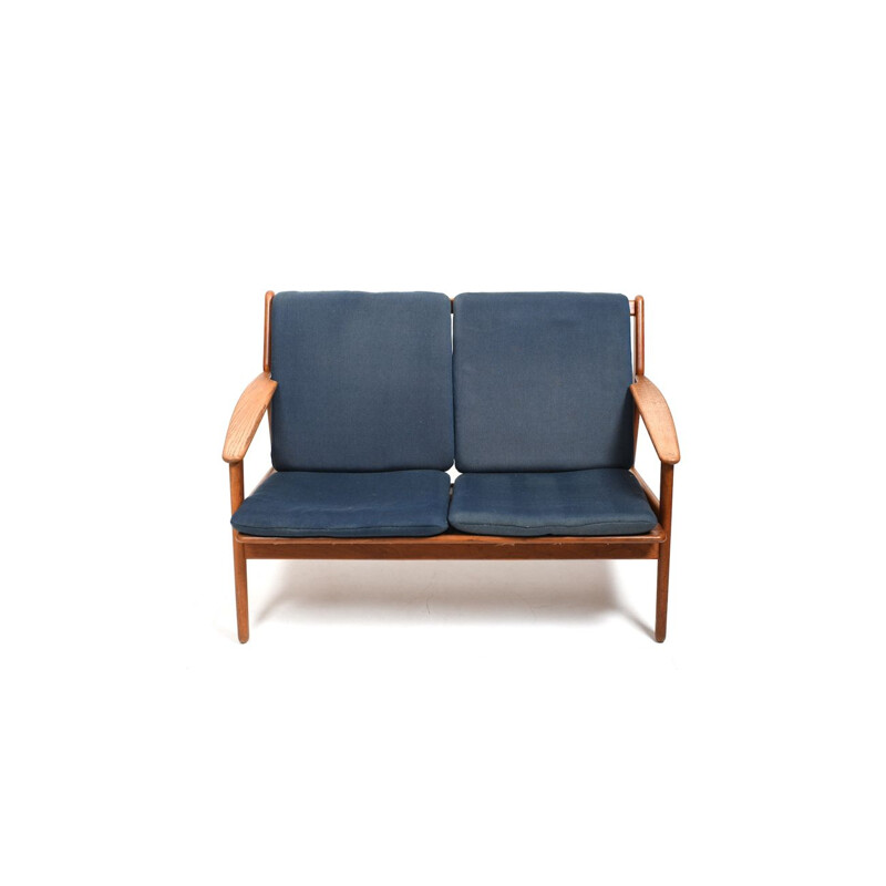 Vintage sofa model J56 van Poul Volther voor Fdb Møbler, Denemarken 1960