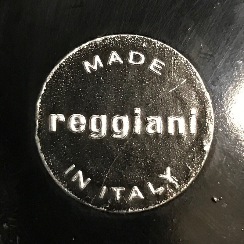 Applique ou plafonnier Reggiani en métal chromé, Goffredo REGGIANI - 1960