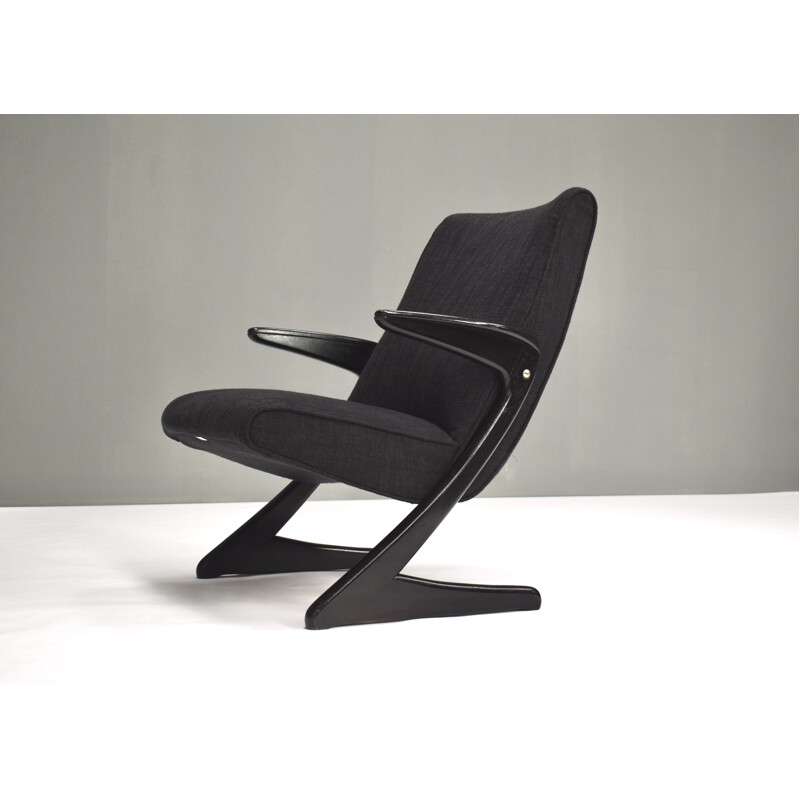 Vintage Z armchair by Bengt Ruda for Nordiska, Sweden 1950s