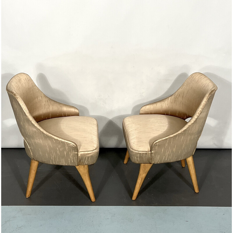 Ein Paar Vintage-Sessel, Italien 1950