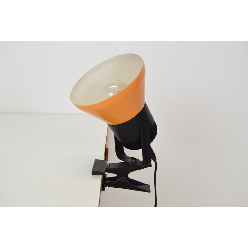Vintage verstelbare plastic tafellamp, 1970