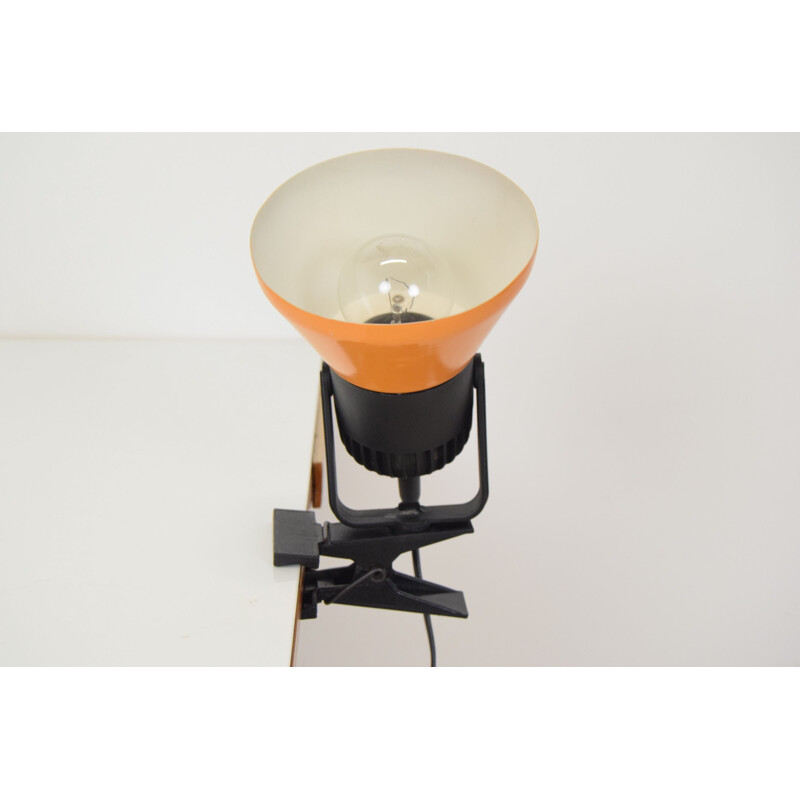 Lampe de table vintage ajustable en plastique, 1970
