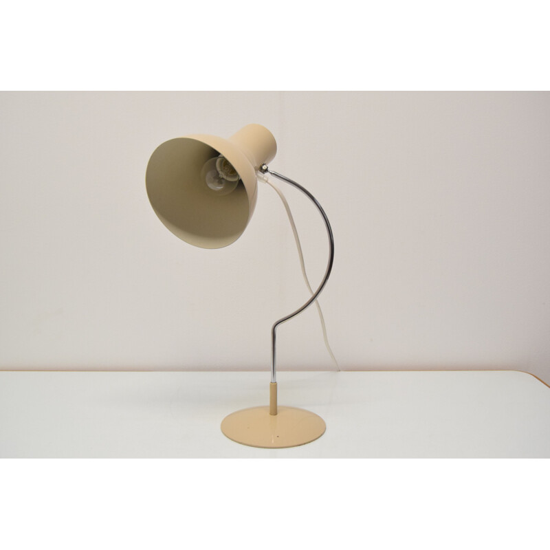 Vintage metal lamp by Josef Hurka for Napako, Czechoslovakia 1970s