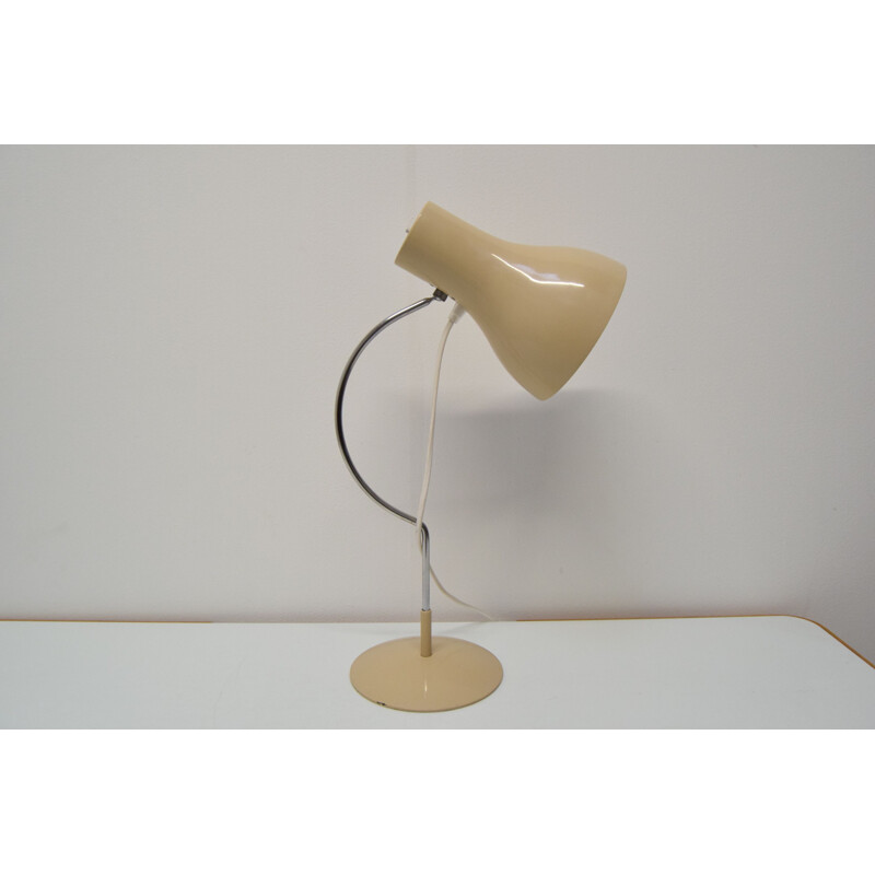 Vintage metal lamp by Josef Hurka for Napako, Czechoslovakia 1970s