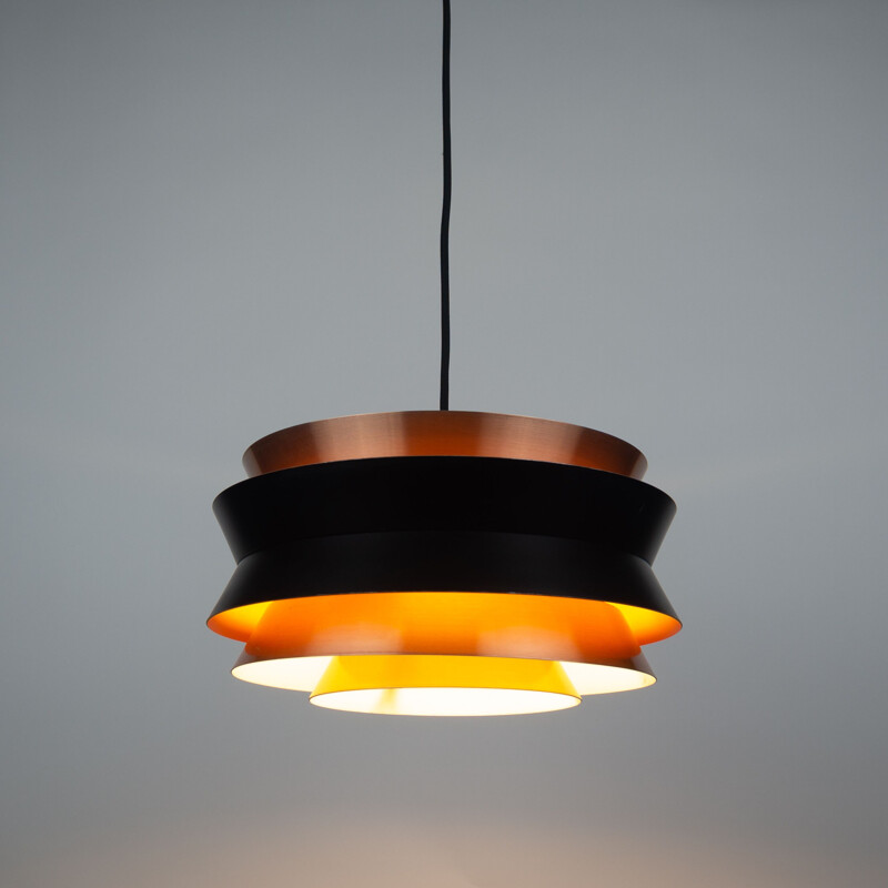 Trava vintage pendant lamp by Carl Thore for Granhaga, Sweden 1960s