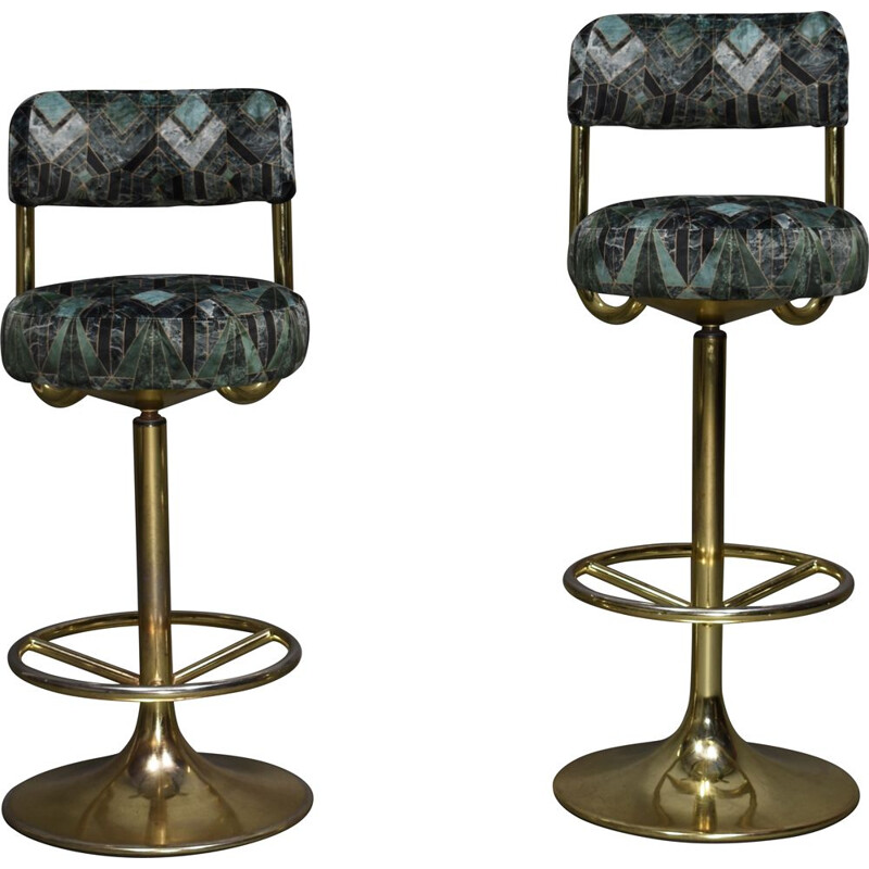 Vintage swivel stools by Börje Johanson for Johanson, Sweden 1960