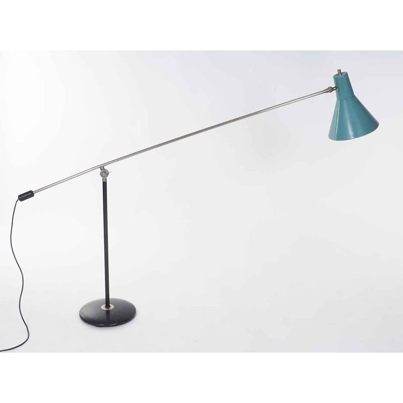 Vintage Dutch floor lamp by Anvia Almelo