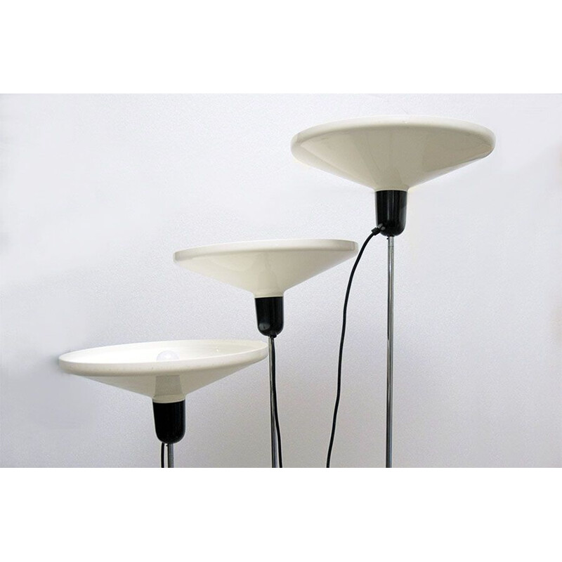 Set of 3 vintage floor lamps by Harvey Guzzini, 1970s