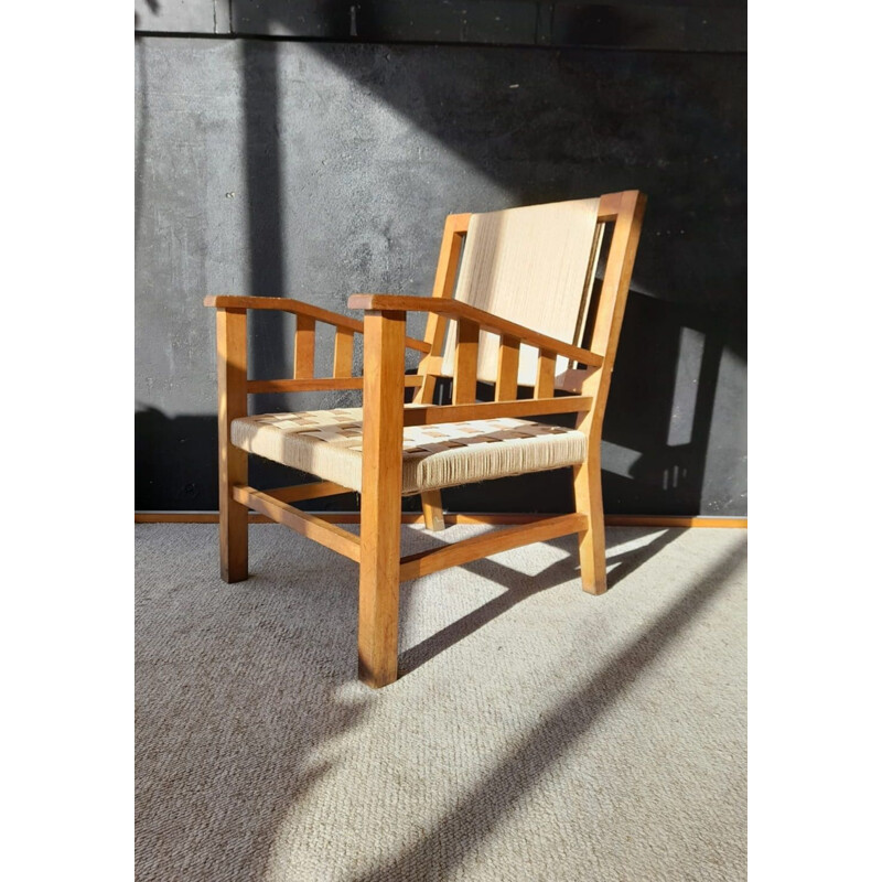 Vintage French armchair by Francis Jourdain, 1930