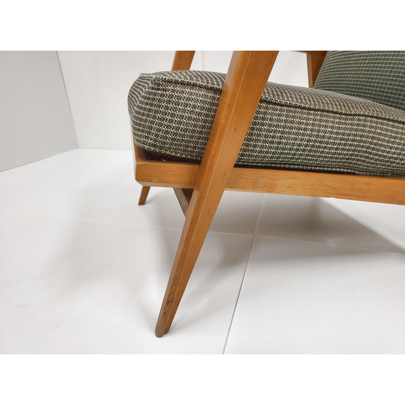 Vintage armchair Sk140 by Etienne Henri-Martin for Steiner