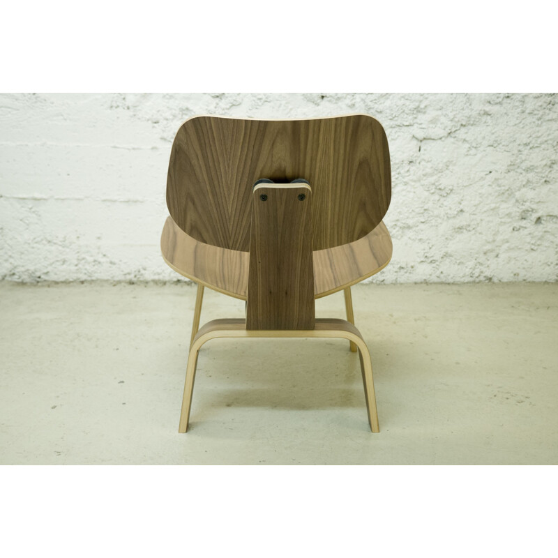"LCW" Herman Miller chair in walnut, Charles EAMES - 2000s