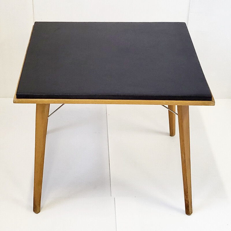 Vintage opvouwbare salontafel, 1950