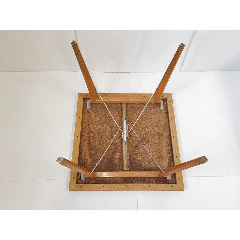 Vintage folding coffee table, 1950