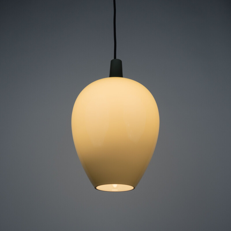 Vintage pendant lamp "Pompei" by Jo Hammerborg for Fog Og Morup, Denmark 1963