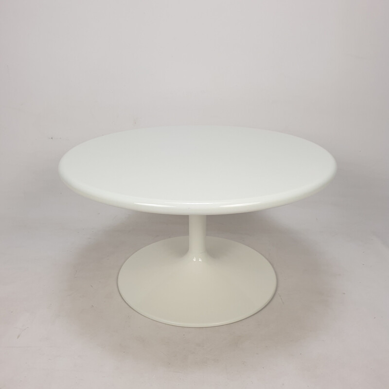 Table basse vintage ronde de Pierre Paulin pour Artifort, 1970