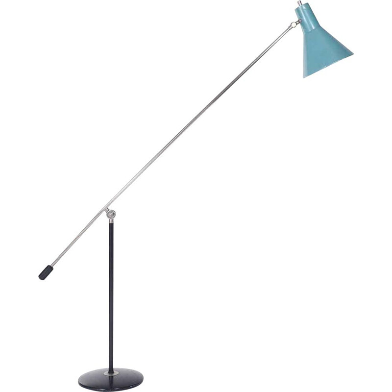 Vintage Dutch floor lamp by Anvia Almelo